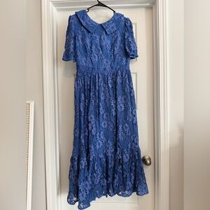 JessaKae Royal Blue Lace Dress